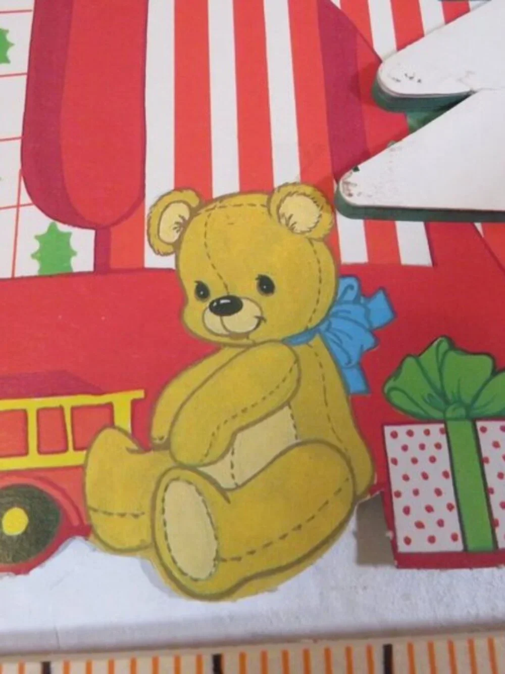 Vintage Christmas Classroom Bulletin Board Die Cut Honeycomb Decor 6 Piece Lot